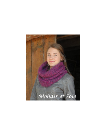 Fiche Tricot Snood Chiné